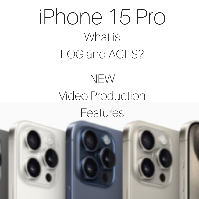 iPhone 15 Pro for video production